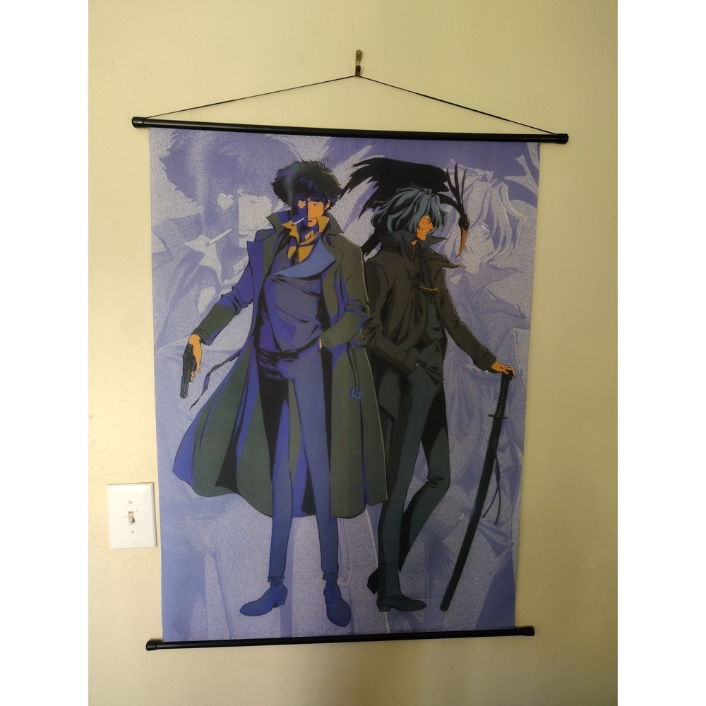 Cowboy Bebop Spike Spiegel Vicious Fabric Wall Scroll Poster 40x29 Large Anime
